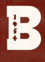Belmond Community High School 1954 yearbook cover photo