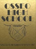 Osseo High School 1975 yearbook cover photo
