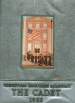 Christian Brothers Academy 1955 yearbook cover photo