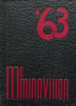 McMinnville High School 1963 yearbook cover photo