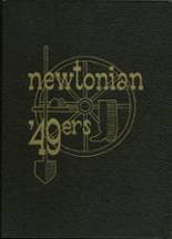 Newton High School 1949 yearbook cover photo