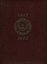 St. Saviour High School 1942 yearbook cover photo