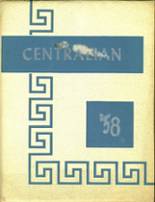 South Otselic Central School 1958 yearbook cover photo