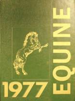 Hempstead High School 1977 yearbook cover photo