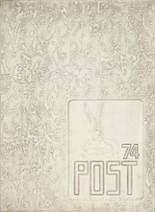 1974 Washington High School Yearbook from Indianapolis, Indiana cover image