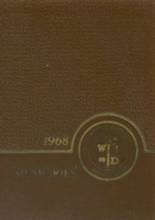 1968 West Davidson High School Yearbook from Lexington, North Carolina cover image