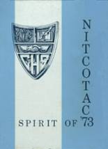 Catoctin High School 1973 yearbook cover photo