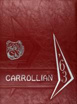 Bloom-Carroll High School 1963 yearbook cover photo