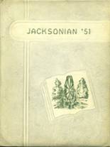 Jackson High School 1951 yearbook cover photo