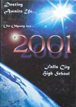 Falls City High School 2001 yearbook cover photo