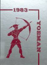 Yoe High School 1983 yearbook cover photo