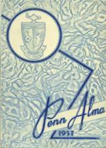 Mount Penn - Lower Alsace Joint High School 1957 yearbook cover photo