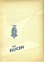 Ellicottville High School 1963 yearbook cover photo