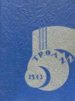 Plainwell High School 1943 yearbook cover photo
