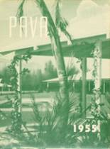 Palm Valley High School 1955 yearbook cover photo