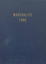 Marshall High School 1946 yearbook cover photo