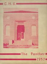 Collinsville High School 1957 yearbook cover photo