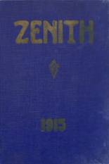 Central High School 1915 yearbook cover photo