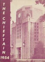 Cohocton Central High School 1954 yearbook cover photo
