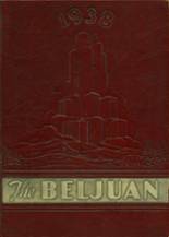 Bellaire High School 1938 yearbook cover photo