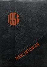 Marlinton High School 1956 yearbook cover photo