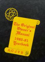 Ashtabula County Joint Vocational School 1981 yearbook cover photo