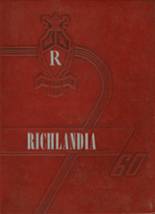 Richland High School 1960 yearbook cover photo