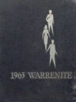 Warren High School 1965 yearbook cover photo