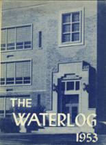 Waterman High School 1953 yearbook cover photo