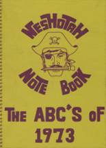 Washington High School 1973 yearbook cover photo