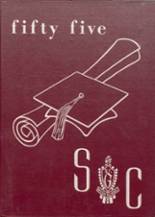 St. Charles High School 1955 yearbook cover photo