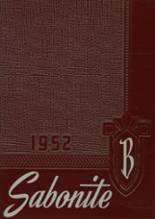 St. Boniface High School 1952 yearbook cover photo