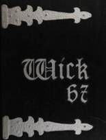 Wickliffe High School 1967 yearbook cover photo