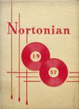 Norton High School 1957 yearbook cover photo