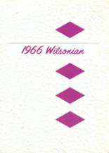 Wilson High School 1966 yearbook cover photo