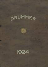 Drummer Township High School 1924 yearbook cover photo