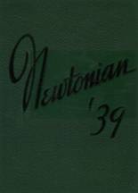 Newton High School 1939 yearbook cover photo