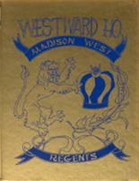 West High School 1983 yearbook cover photo
