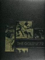 1972 Union High School Yearbook from Dugger, Indiana cover image