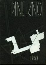 Grove City High School 1957 yearbook cover photo