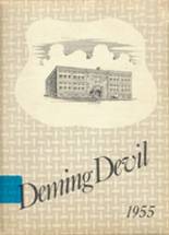 Deming High School 1955 yearbook cover photo