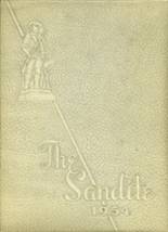 Sand Springs High School 1954 yearbook cover photo