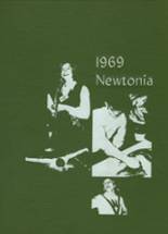 Newton High School 1969 yearbook cover photo