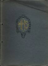 Muncie Central High School 1921 yearbook cover photo