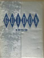 Christian Brothers College High School 1959 yearbook cover photo
