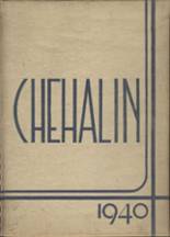 Chehalis High School 1940 yearbook cover photo