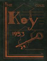 1953 Orange High School Yearbook from Orange, Massachusetts cover image