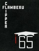 DuBois Area High School 1965 yearbook cover photo