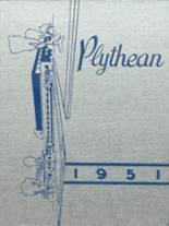 1951 Plymouth High School Yearbook from Plymouth, Michigan cover image