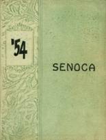 Selma High School 1954 yearbook cover photo